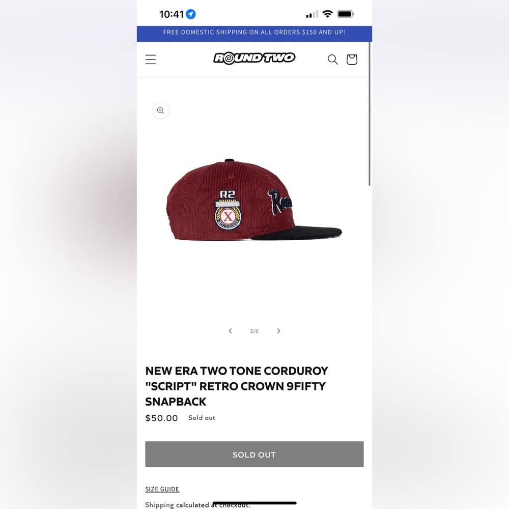 Round Two SnapBack - Picture 2 of 7